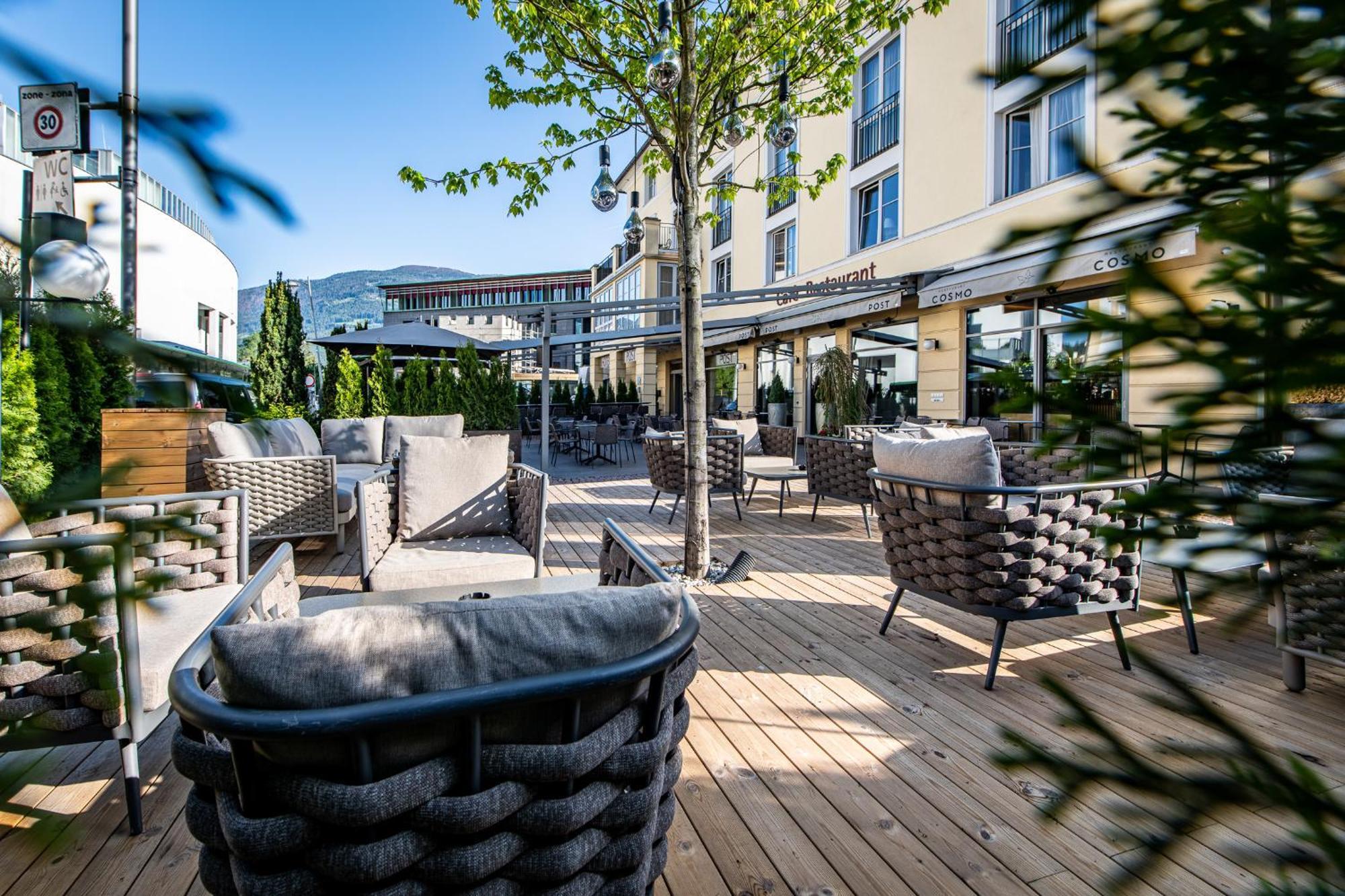 Hotel Post Alpine Cityflair Brunico Luaran gambar